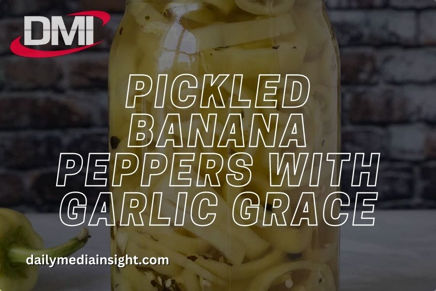 Pickled Banana Peppers with Garlic Grace