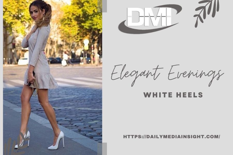 Elegant Evenings White Heels