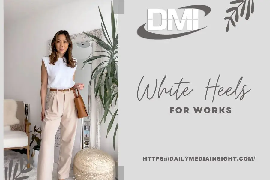 White Heels For Works