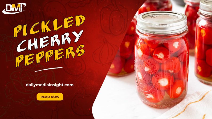 Pickled cherry peppers