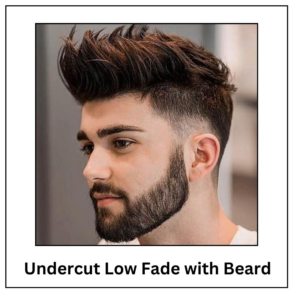 Undercut Low Fade with Beard