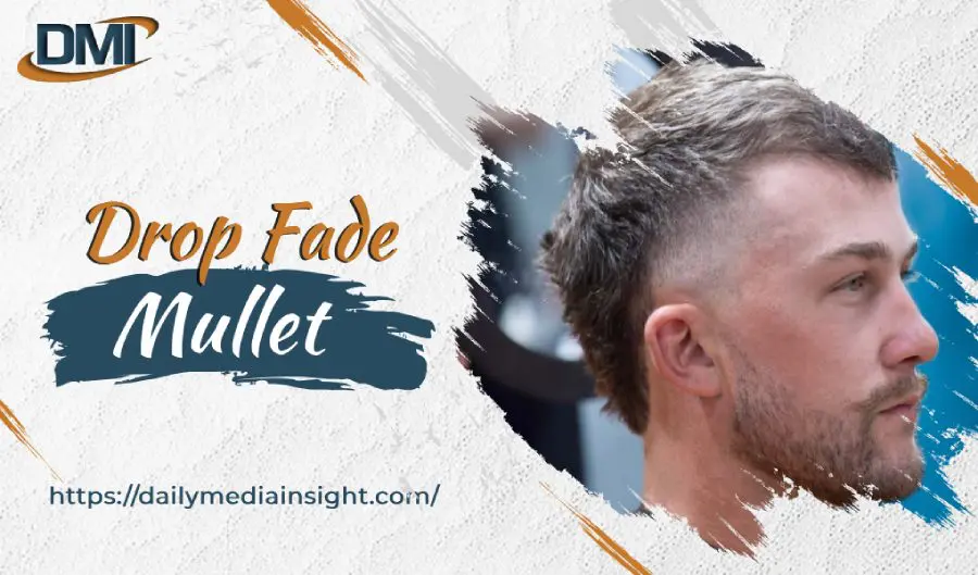 Drop Fade Mullet