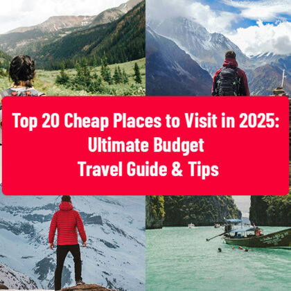 cheap places to travel