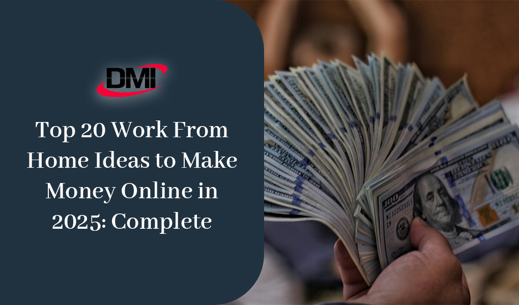 20 Work from home ideas